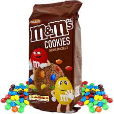 M&M Double Choc Cookies (180g): UK