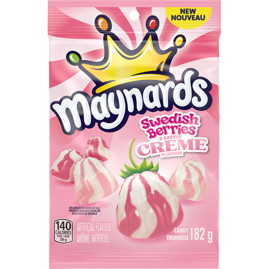 Maynards Swedish Berries n Creme (182g)