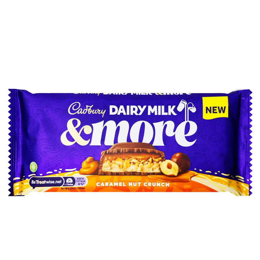 Cadbury Dairy Milk Caramel Nut Crunch (200g): UK