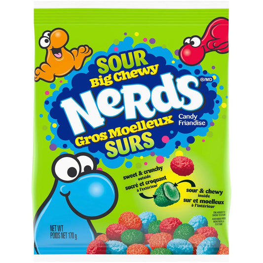 Nerds Sour Big Chewy (170g): USA