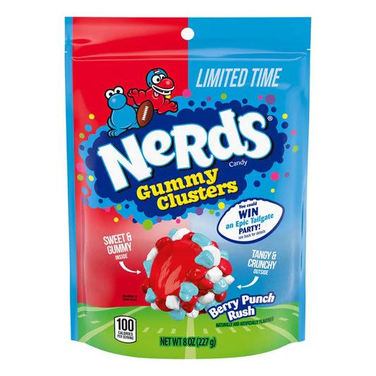 Nerds Gummy Clusters Berry Punch Rush (227g)