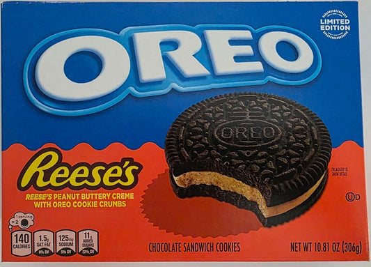 Oreo Reese's Chocolate Sandwich Cookies (306g): USA