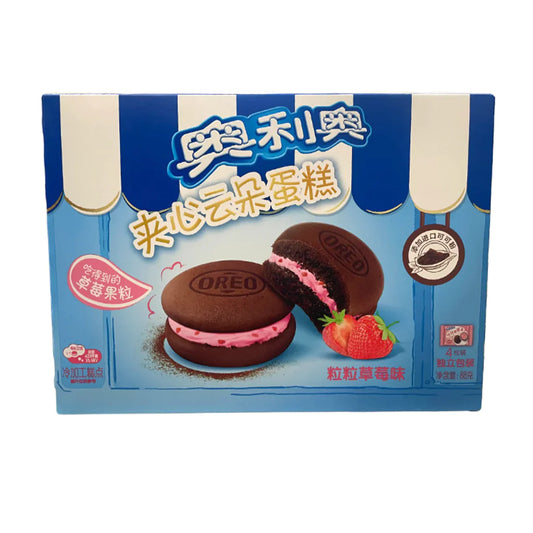 Oreo Cakesters Strawberry (4pack): China