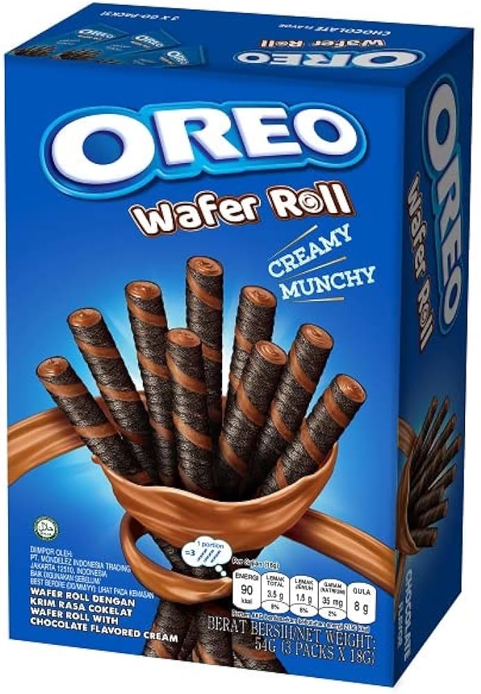 Oreo Wafer Roll Chocolate (54g): Vietnam