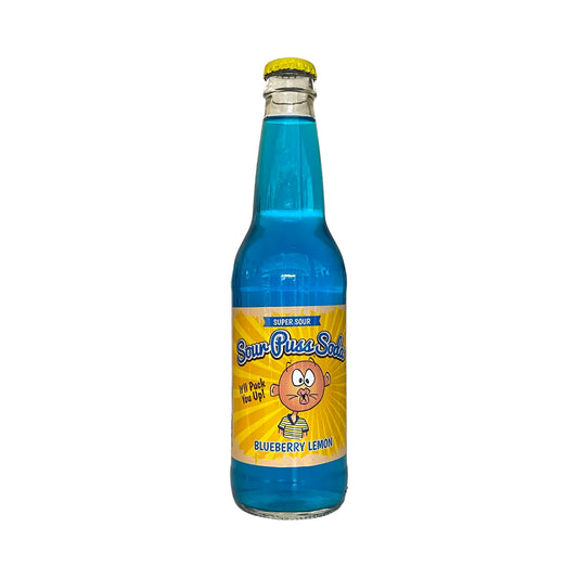 Sour Puss Soda Blueberry Lemon (355mL)