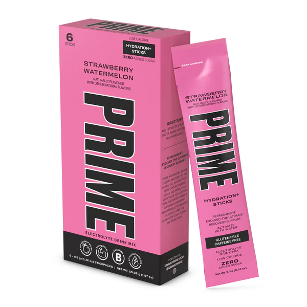 Prime Hydration Sticks Strawberry Watermelon (58.5g)