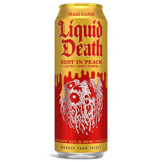 Liquid Death Rest In Peach (568ml): USA