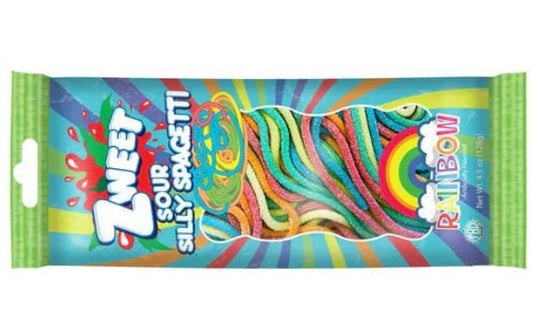 Zweet Sour Silly Spagetti Rainbow (128g): USA
