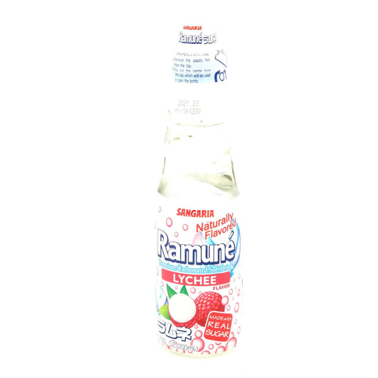 Ramune Lychee Soda (200mL): Japan