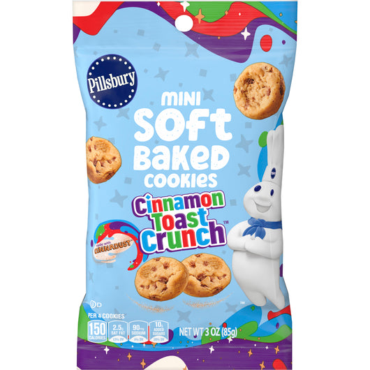 Mini Soft Baked Cookies Cinnamon Toast Crunch (85g): USA