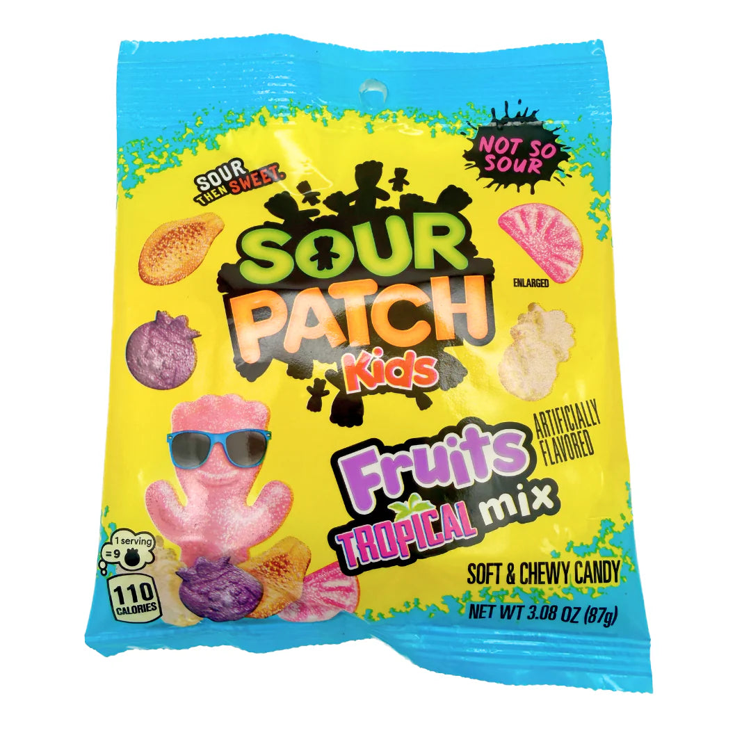 Sour Patch Kids Fruits Tropical Mix (87g): USA