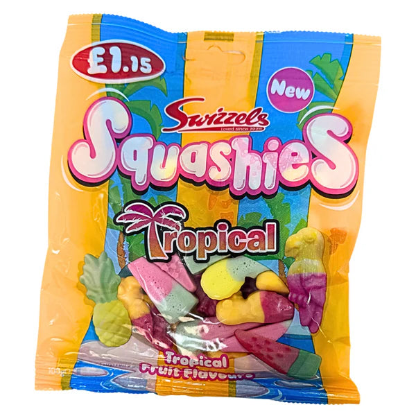 Squashies Tropical (100g): UK