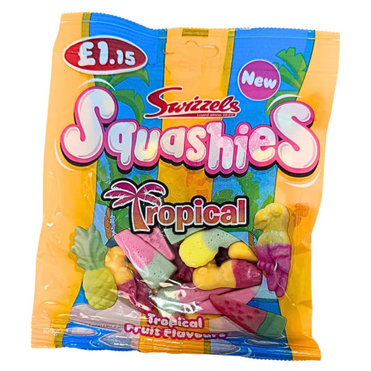 Squashies Tropical (100g): UK