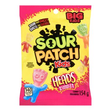 Sour Patch Kids Heads 2in1 (154g)