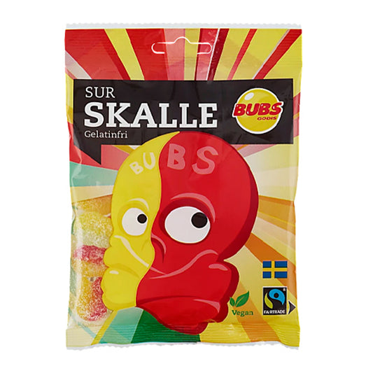 Bubs Sour Skull (90g): Sweden