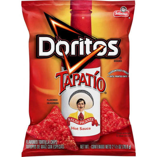 Doritos Tapatio Hot Sauce (262.2g): USA