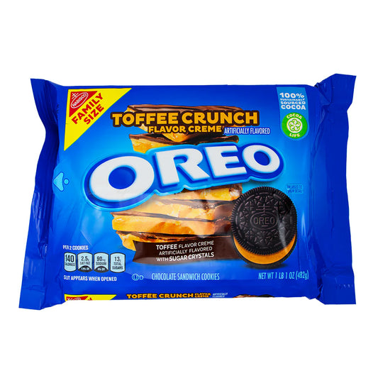 Oreo Toffee Crunch Flavor Creme (482g): USA