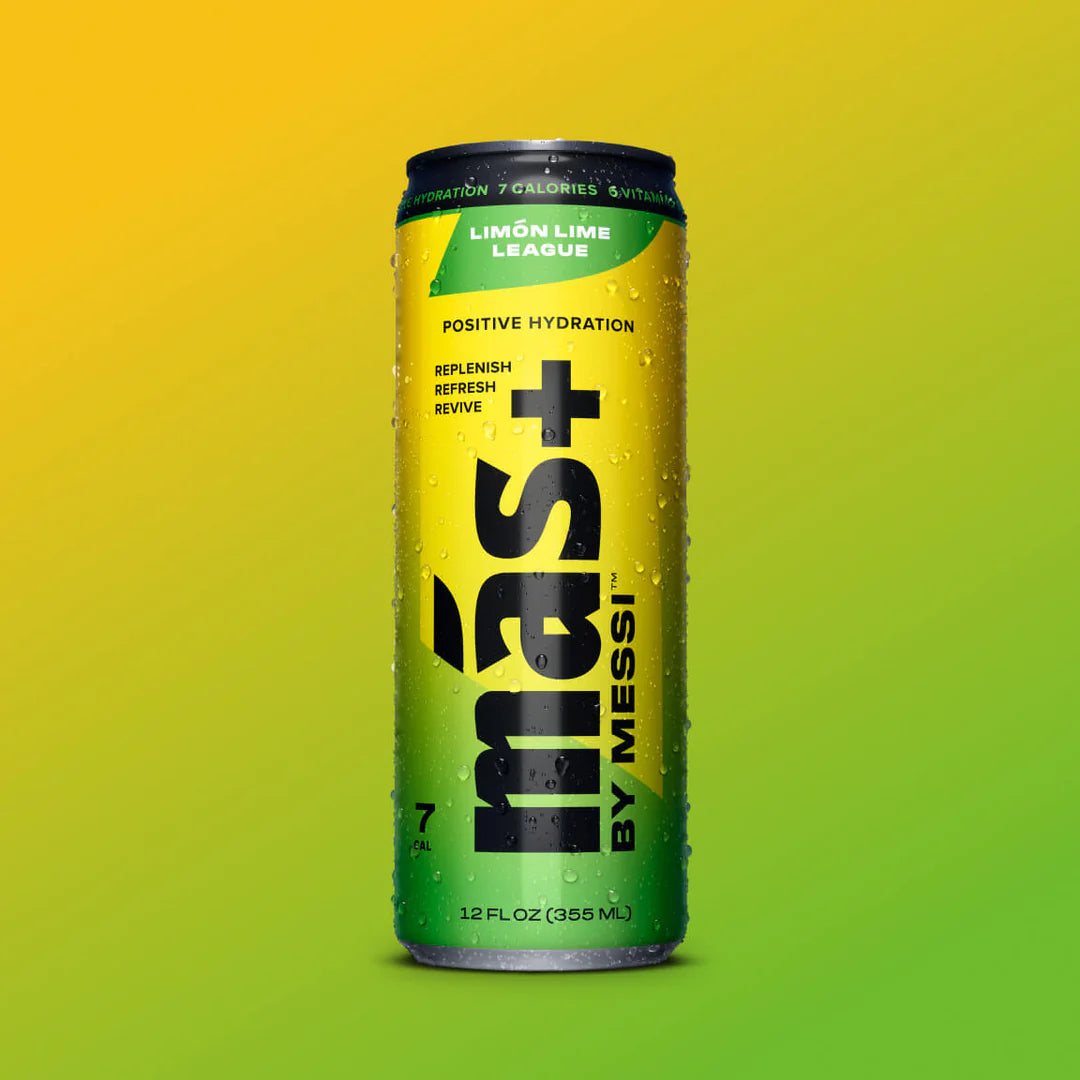 Más+ By Messi Limon Lime League (355mL)