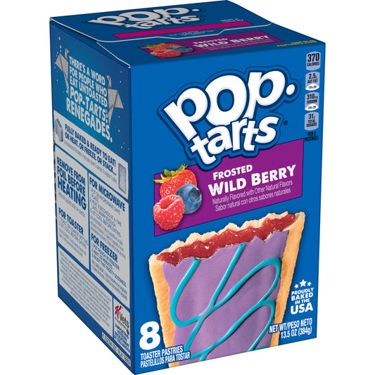 Pop Tarts Frosted Wild Berry (384g): USA