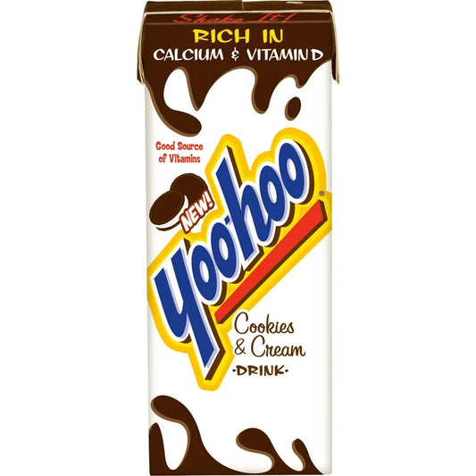 Yoohoo Cookies & Cream 3 Pack (192 ml each): USA