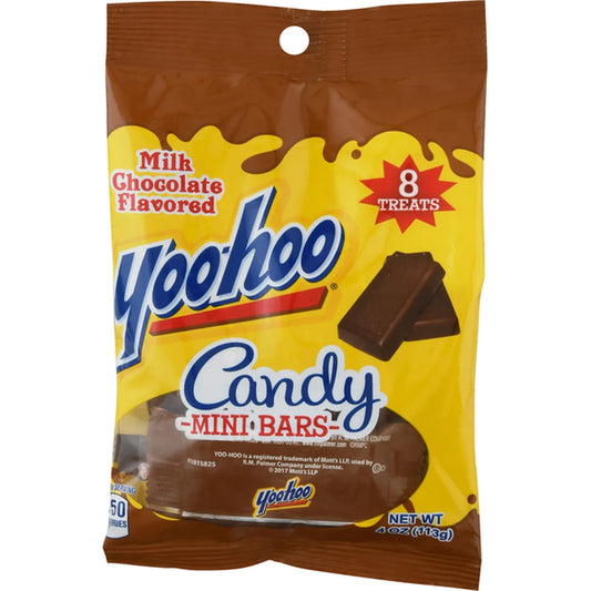 Yoo-hoo Milk Chocolate Candy Mini Bars (113g): USA