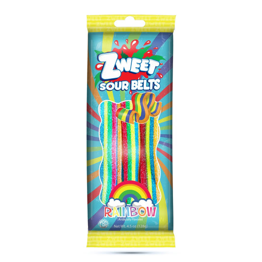 Zweet Sour Belts Rainbow (128g)