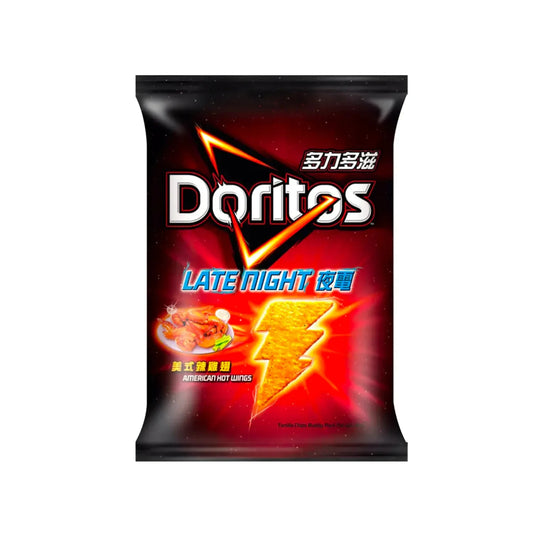 Doritos Late Night American Hot Wings Flavor (68g): Taiwan