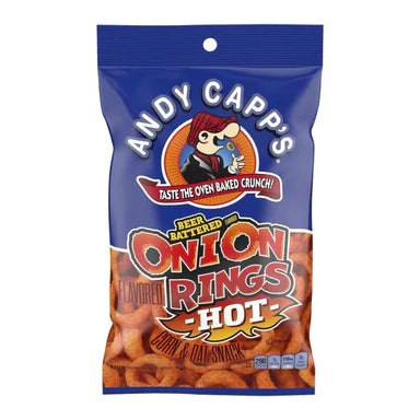 Andy Capp's Beer battered Onion Rings Hot (56.7g)