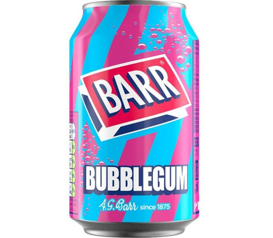 Barr Bubblegum (330mL): UK