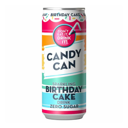 Candy Can Zero Sugar Birthday Cake (330ml): UK