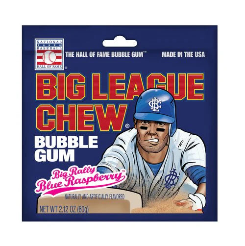 Big League Chew Big Rally Blue Raspberry (60g)