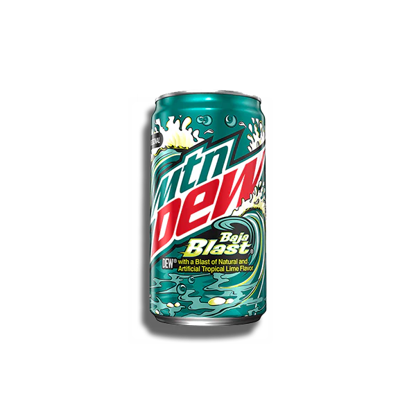 Mountain Dew Baja Blast (355ml): USA