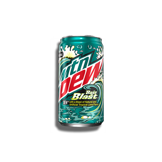 Mountain Dew Baja Blast (355ml): USA