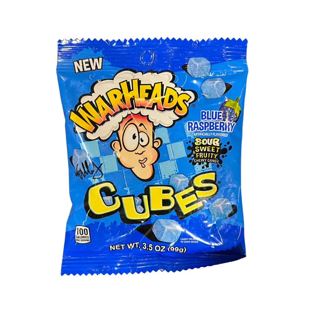 Warheads Cubes Blue Raspberry (99g)