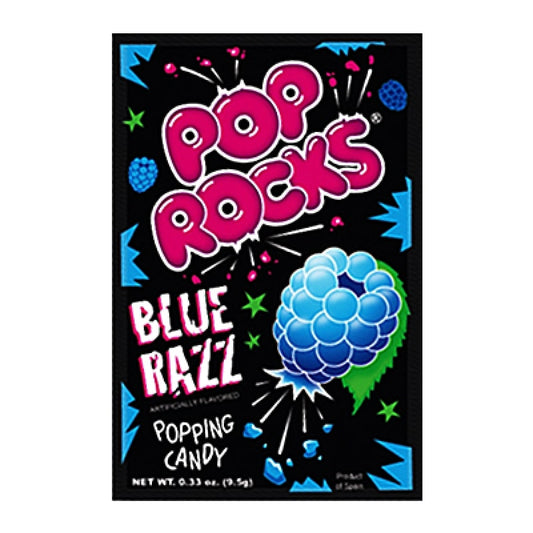 Pop Rocks Blue Razz Flavored Popping Candy (9.5g): Spain