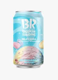 Baskin Robbins Cotton Candy Wonderland Milky Soda (350ml) : South Korea