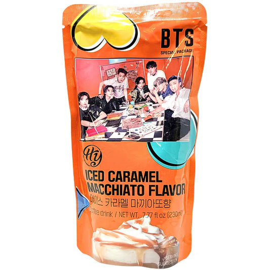 BTS Iced Caramel Macchiato Flavor (230ml): South Korea