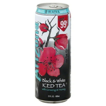 Arizona Black & White Iced Tea (650ml): USA