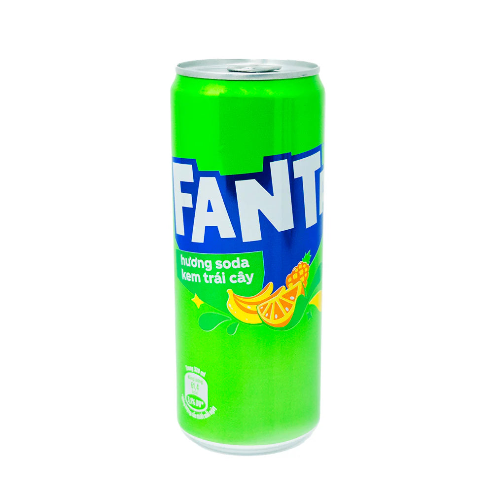 Fanta Fruit Sorbet Soda Kem Trai Cay (320ml): Vietnam