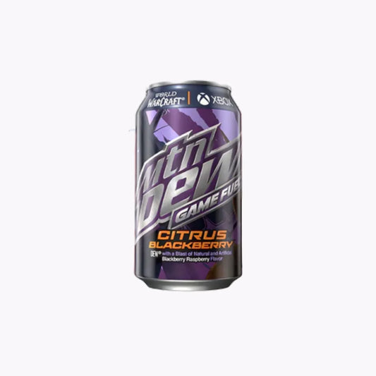 Mountain Dew Game Fuel Citrus Blackberry (355ml): USA