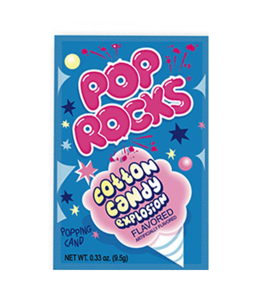 Pop Rocks Cotton Candy Flavored Popping Candy (9.5g): Spain