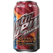 Mountain Dew Game Fuel Citrus Cherry (355ml): USA