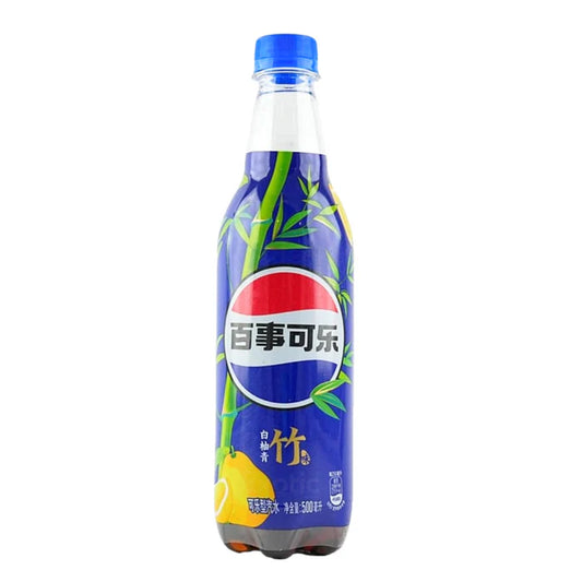 Pepsi White Grapefruit Green Bamboo Flavor (500ml): China