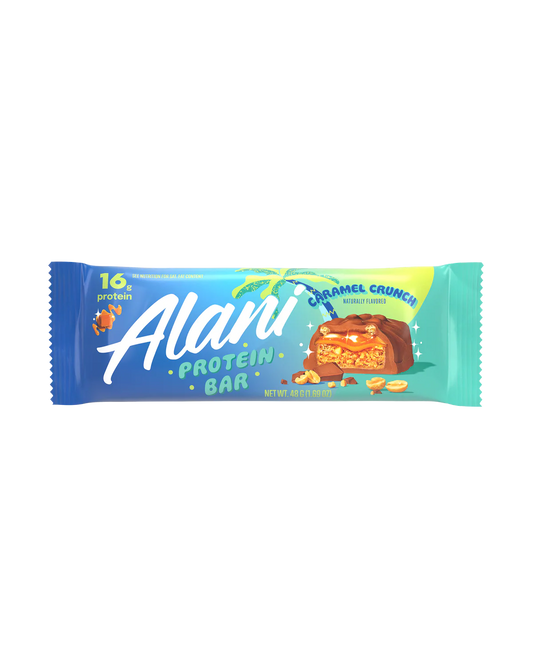 Alani Caramel Crunch Protein Bar (48g): USA