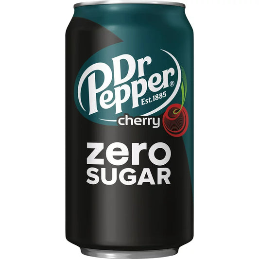 Dr Pepper Zero Sugar Cherry (355ml): USA