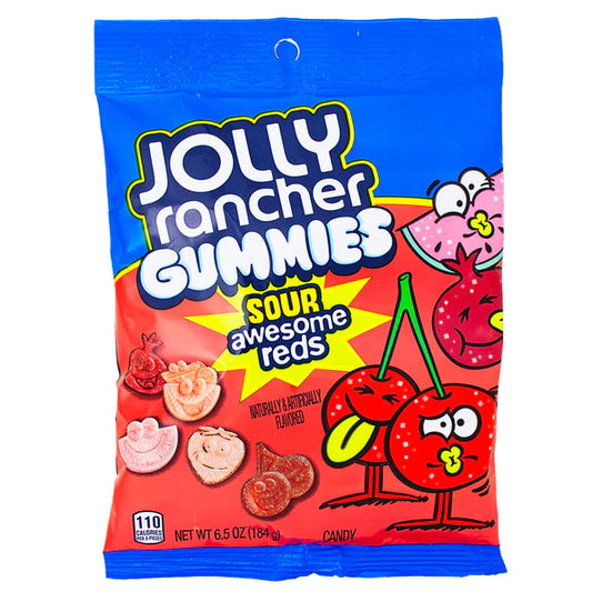 Jolly Rancher Gummies Sour Awesome Reds (184g)