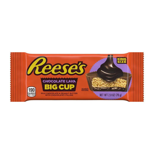 Reese's Chocolate Lava Big Cup Milk Chocolate & Peanut Butter (79g)