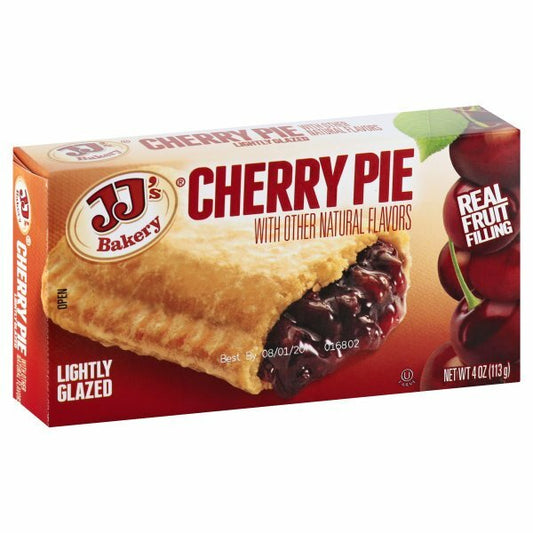 JJ Bakery Cherry Pie Lightly Glazed (113g): USA