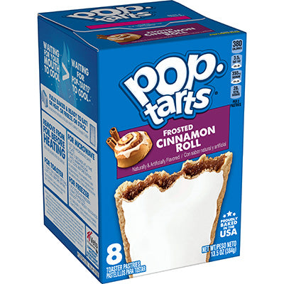 Pop Tarts Frosted Cinnamon Roll (384g): USA