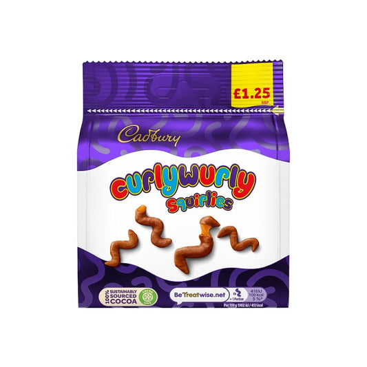 Cadbury Curlywurly Squirlies (85g): UK